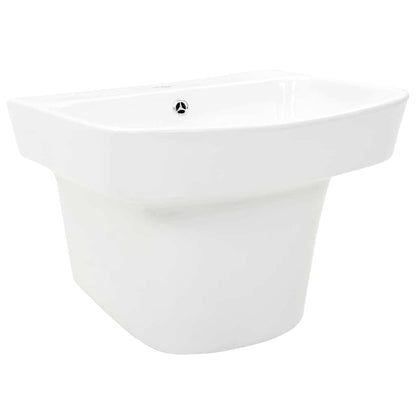 Lavabo Bianco 50 x 45 x 41 cm Ceramica Smaltata