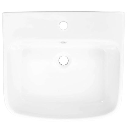 Lavabo Bianco 50 x 45 x 41 cm Ceramica Smaltata
