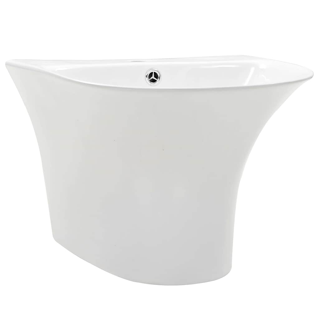 Lavabo Bianco 47 x 45 x 37 cm Ceramica Smaltata