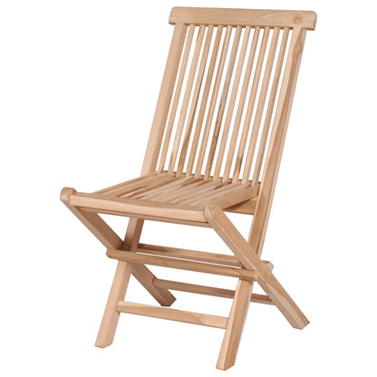 Set da Pranzo da Giardino 7 pz Pieghevole in Massello di Teak - homemem39