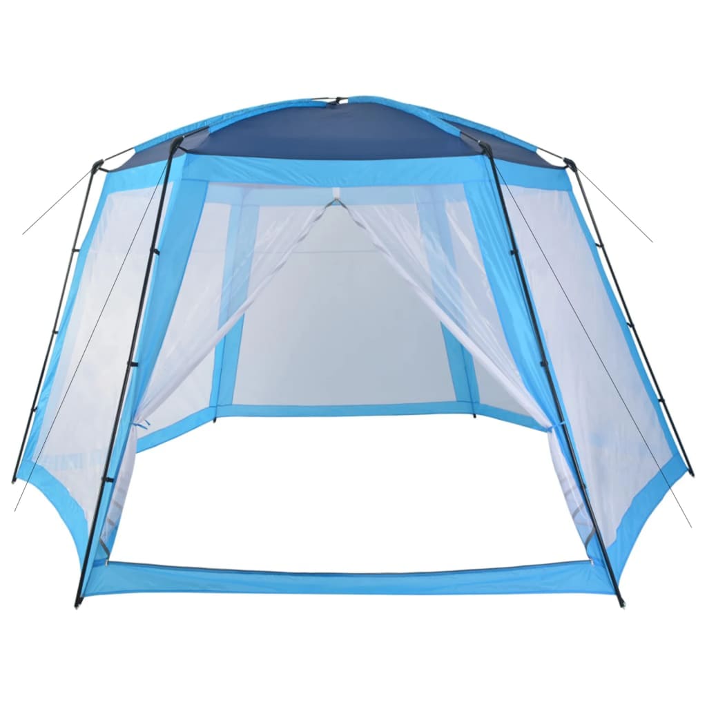 Tenda per Piscina in Tessuto 500x433x250 cm Blu - homemem39