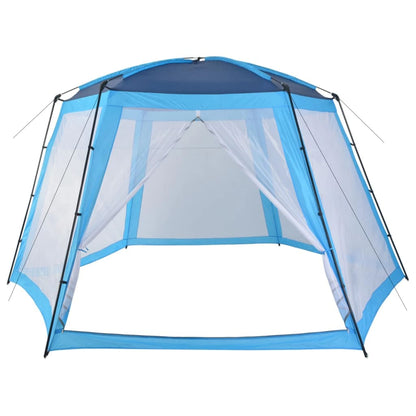 Tenda per Piscina in Tessuto 500x433x250 cm Blu - homemem39