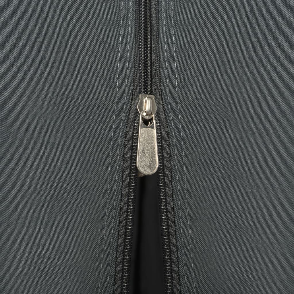 Gazebo con Tende in Alluminio 3x3 m Nero - homemem39