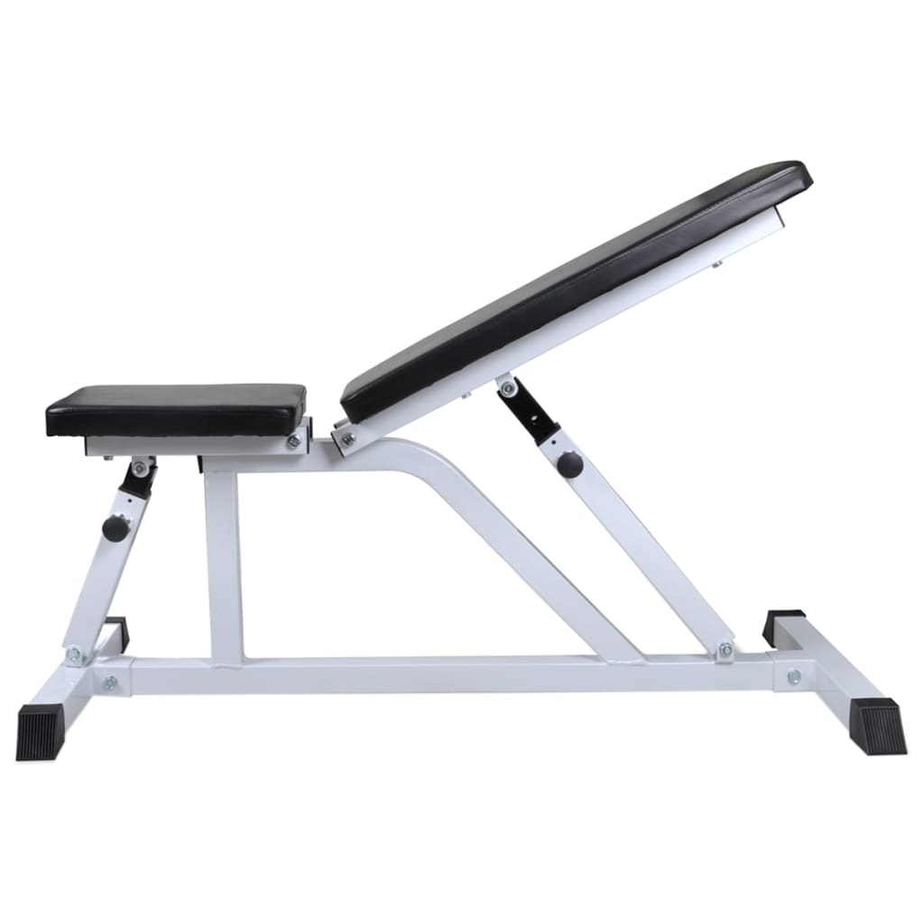 Panca da Palestra con Bilanciere e Set di Manubri 60,5 kg | homemem39