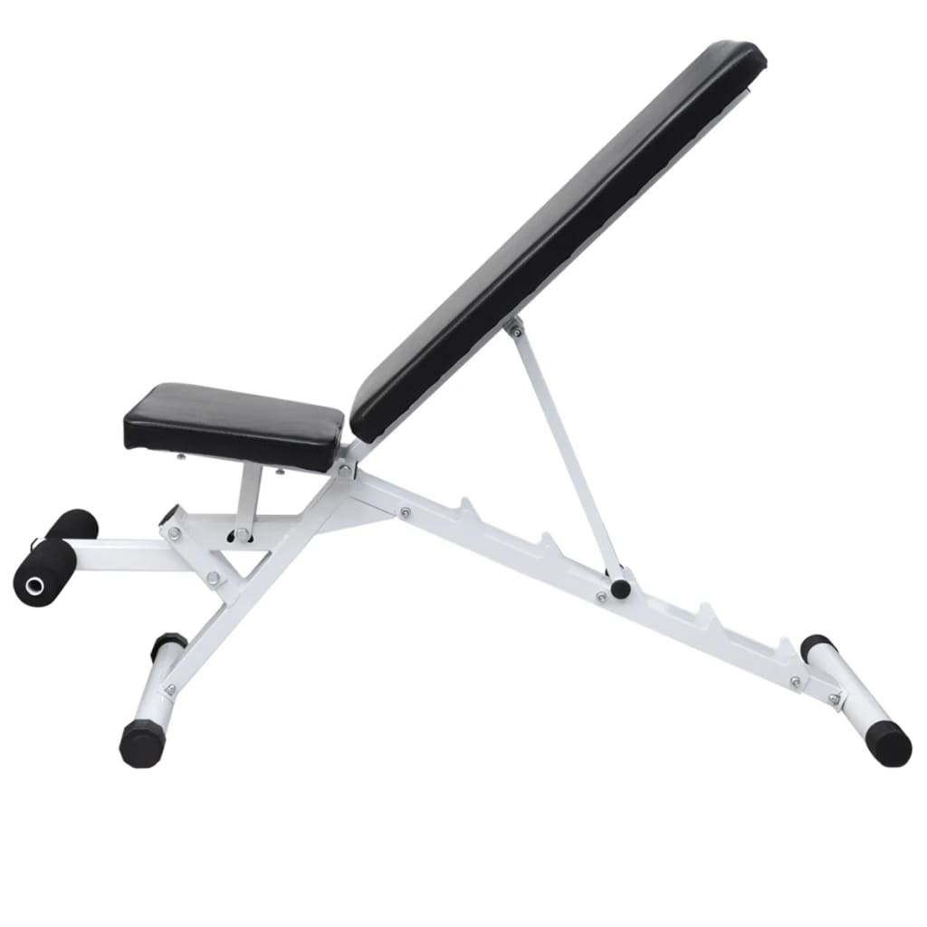 Panca da Palestra con Bilanciere e Set di Manubri 60,5 kg | homemem39
