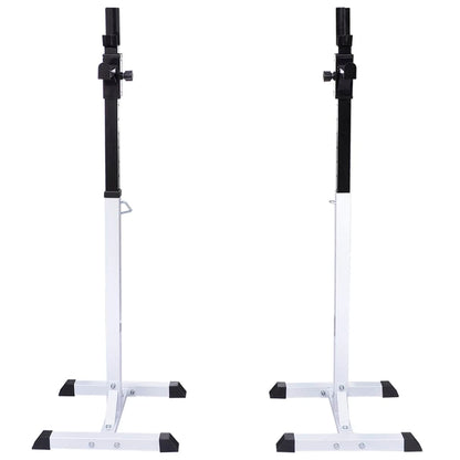 Stazione per Squat con Bilanciere e Set di Manubri da 60,5 kg | homemem39