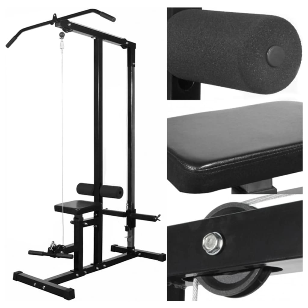 Macchina Multistazione con Bilanciere e Set di Manubri 60,5 kg | homemem39