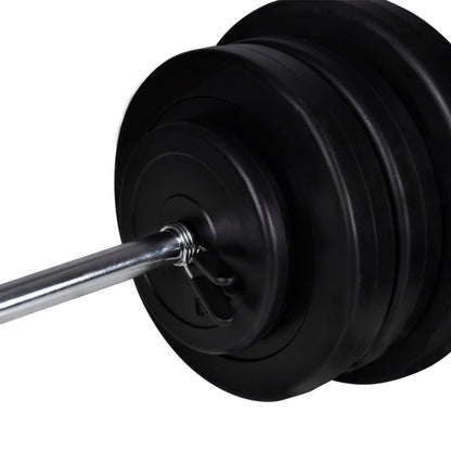 Macchina Multistazione con Bilanciere e Set di Manubri 60,5 kg | homemem39