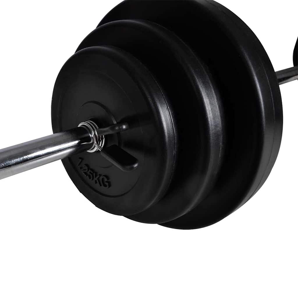 Macchina Multistazione con Bilanciere e Set di Manubri 30,5 kg | homemem39