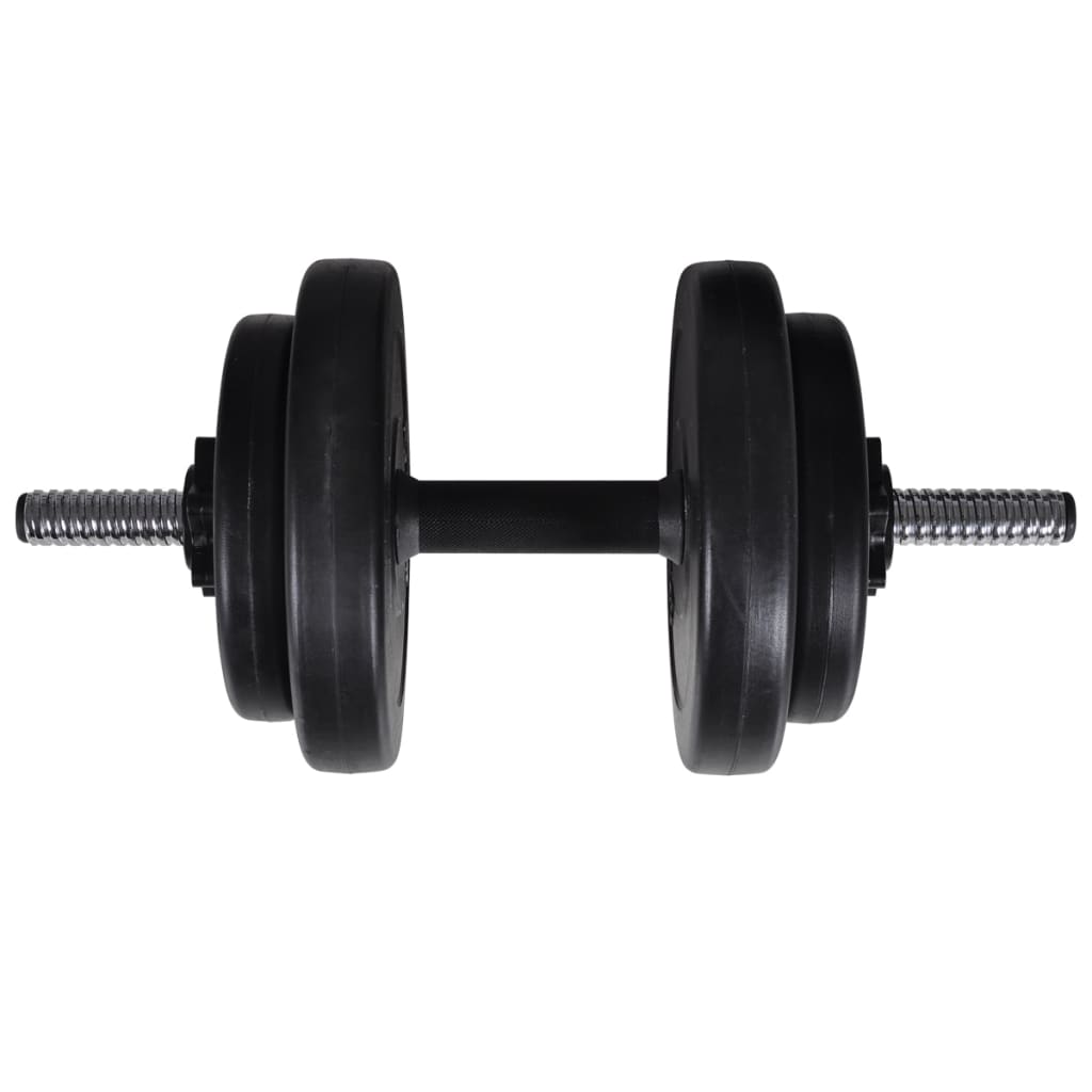 Panca Multifunzione con Bilanciere e Set di Manubri 60,5 kg | homemem39