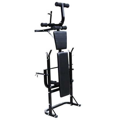 Panca Multifunzione con Bilanciere e Set di Manubri 60,5 kg | homemem39