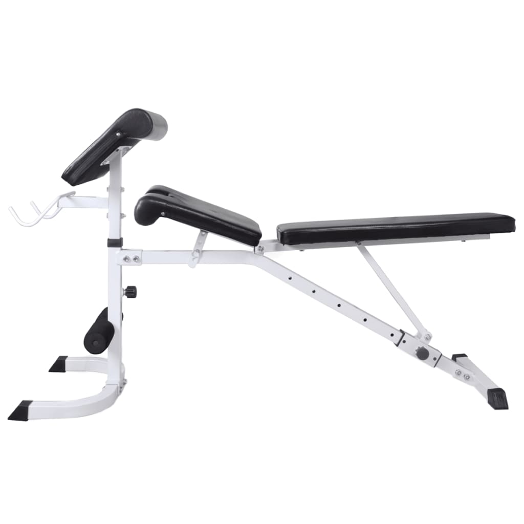 Panca Multifunzione con Rack Bilanciere e Set Manubri 90 kg | homemem39