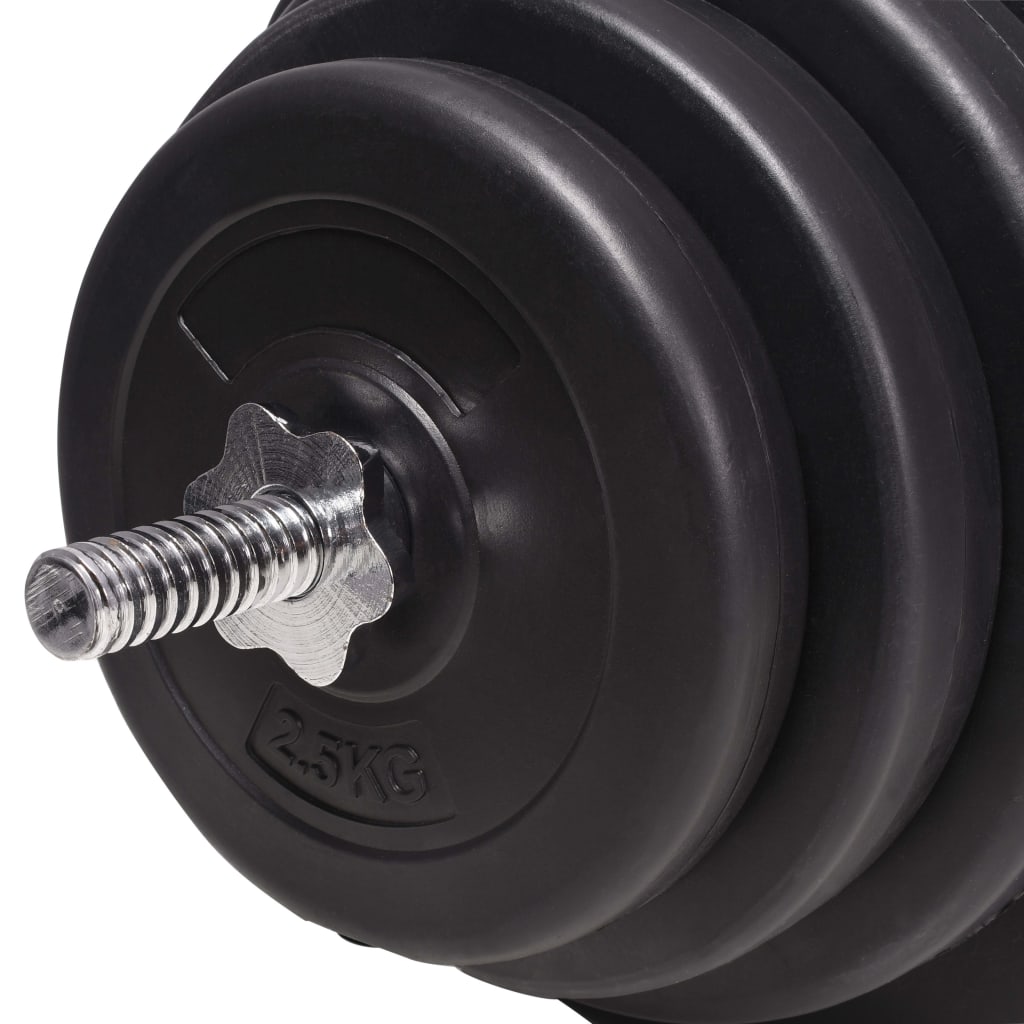 Panca Reclinabile con Rack Bilanciere e Set Manubri 120 kg | homemem39