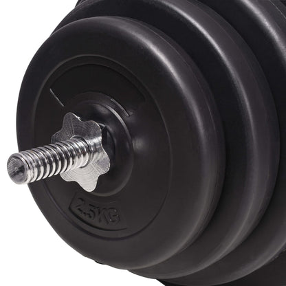 Panca Reclinabile con Rack Bilanciere e Set Manubri 120 kg | homemem39