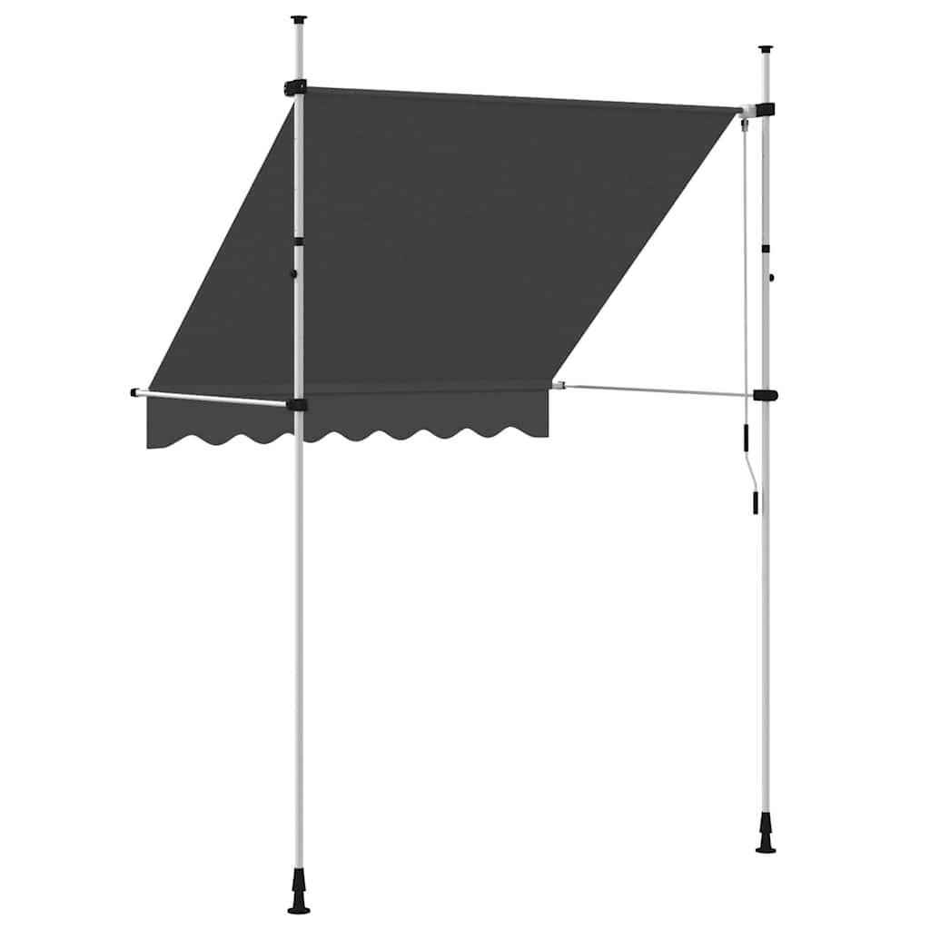 Tenda da Sole Retrattile Manuale 200 cm Antracite | homemem39
