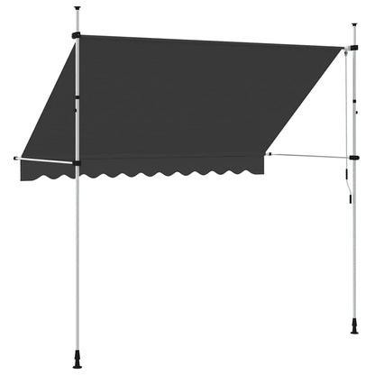 Tenda da Sole Retrattile Manuale 300 cm Antracite | homemem39