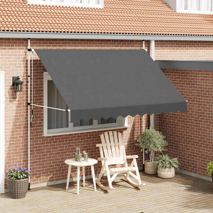 Tenda da Sole Retrattile Manuale 300 cm Antracite | homemem39