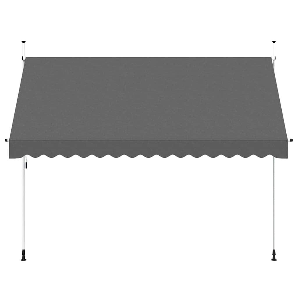 Tenda da Sole Retrattile Manuale 350 cm Antracite | homemem39
