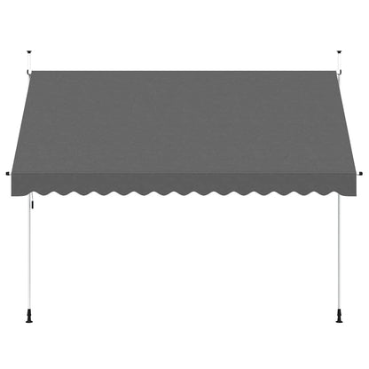 Tenda da Sole Retrattile Manuale 350 cm Antracite | homemem39