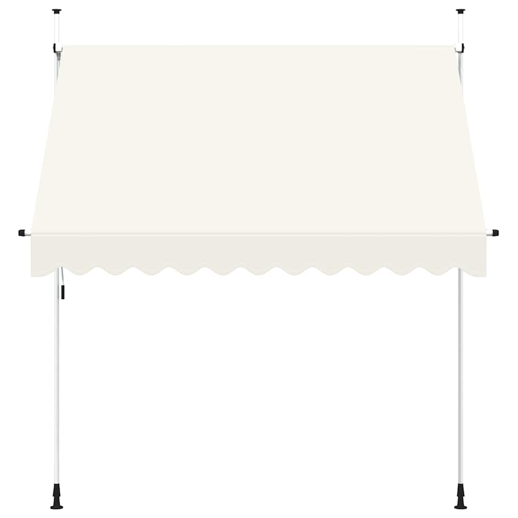 Tenda da Sole Retrattile Manuale 250 cm Crema | homemem39
