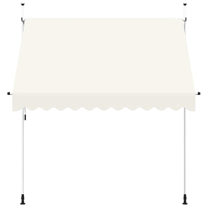 Tenda da Sole Retrattile Manuale 250 cm Crema | homemem39