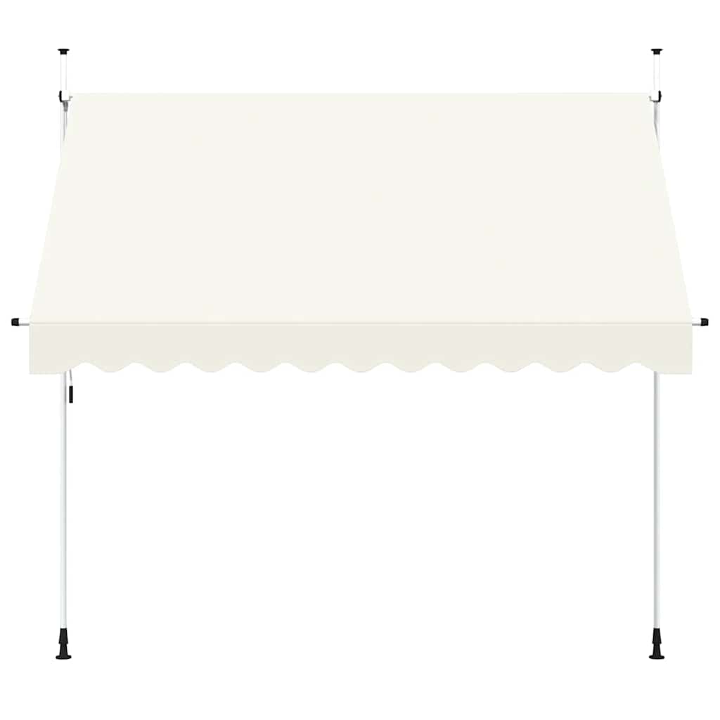 Tenda da Sole Retrattile Manuale 300 cm Crema | homemem39