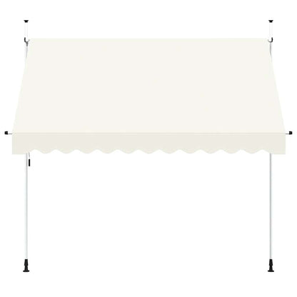 Tenda da Sole Retrattile Manuale 300 cm Crema | homemem39