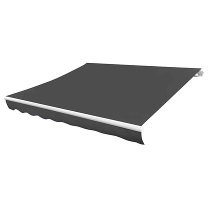 Tessuto di Ricambio per Tenda da Sole Grigio 3x2,5 m Poliestere | homemem39