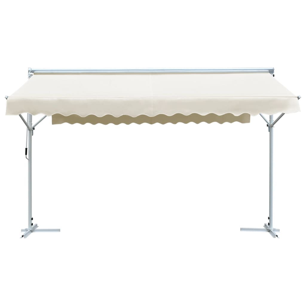 Tenda da Sole a Gazebo 4x3 m Crema | homemem39