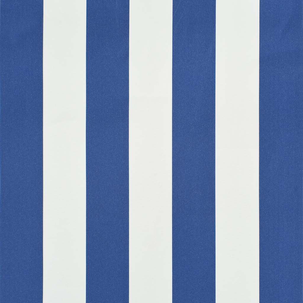 Tenda da Sole Retrattile 250x150 cm Blu e Bianco