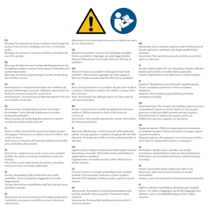 Tenda da Sole Retrattile 350x150 cm Blu e Bianco - homemem39