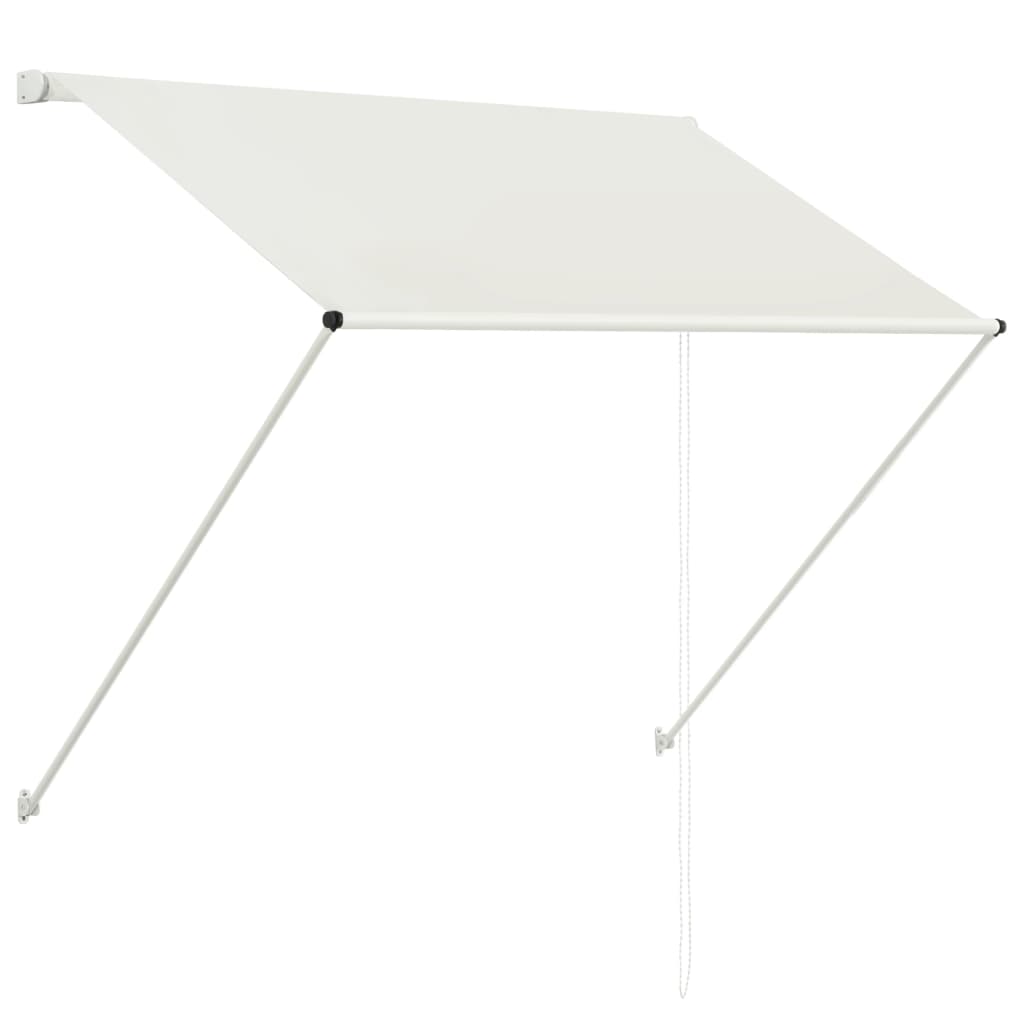 Einziehbare Markise 150x150 cm Creme