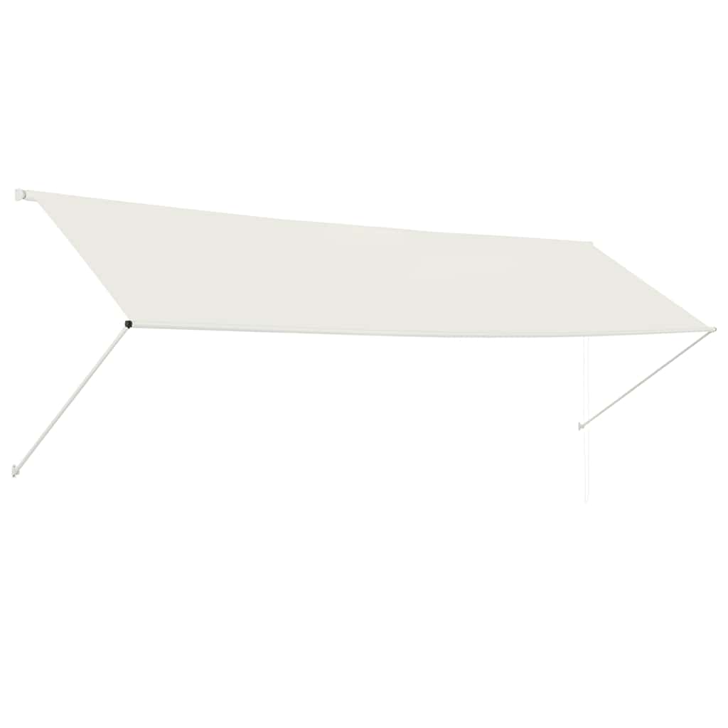 Tenda da Sole Retrattile 400x150 cm Crema | homemem39