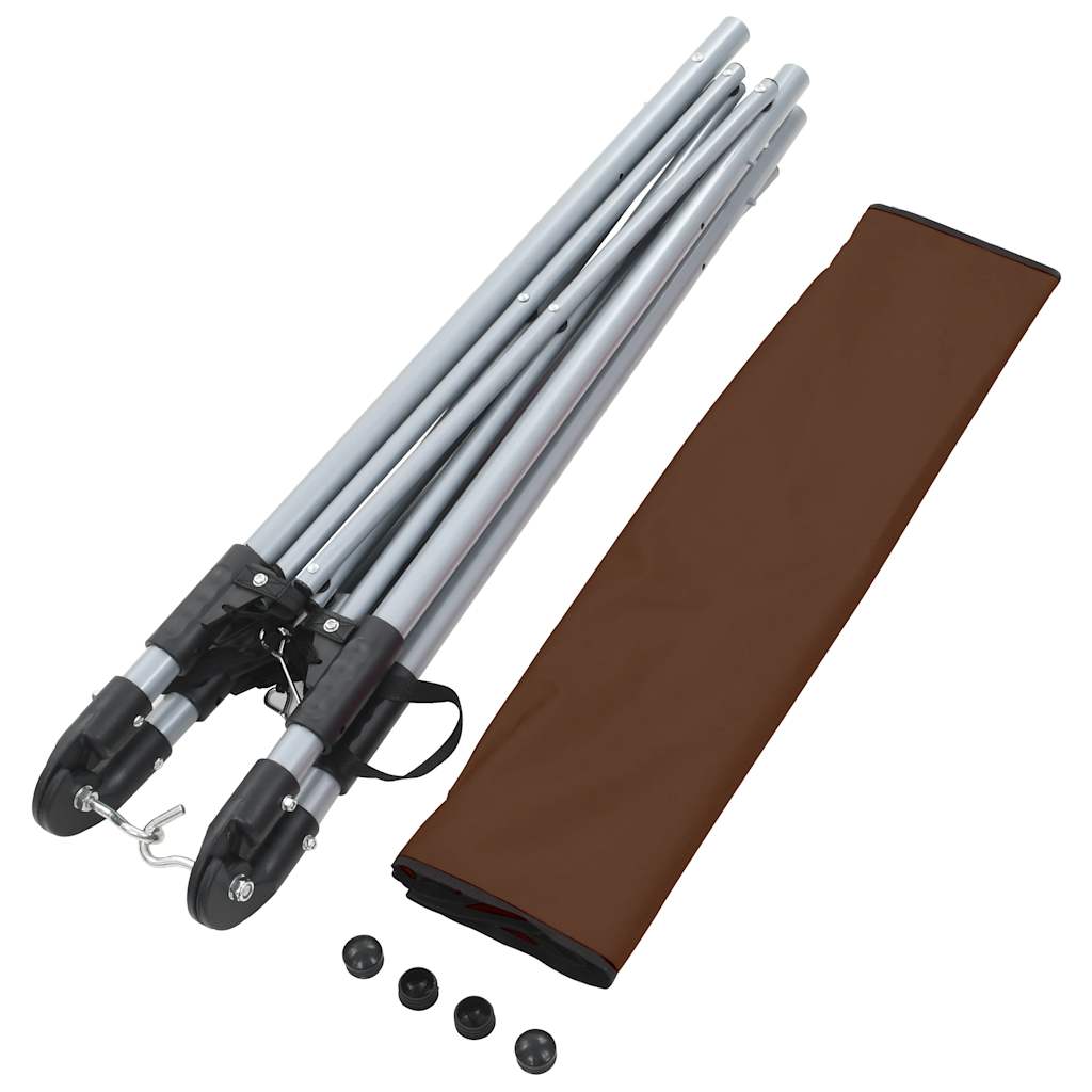 Amaca con Supporto Pieghevole Marrone - homemem39