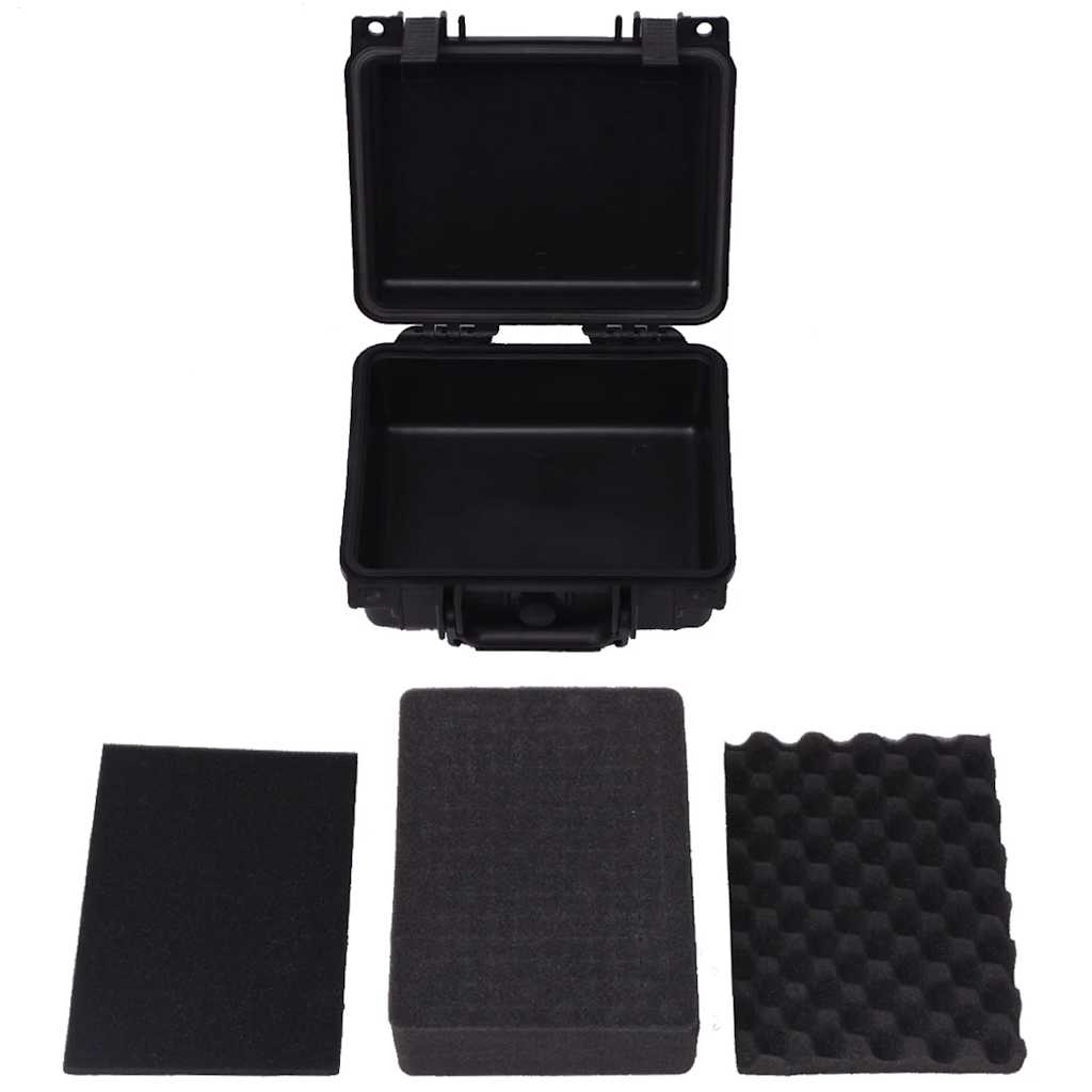 Custodia Protettiva per Attrezzature 27x24,6x12,4 cm Nera | homemem39