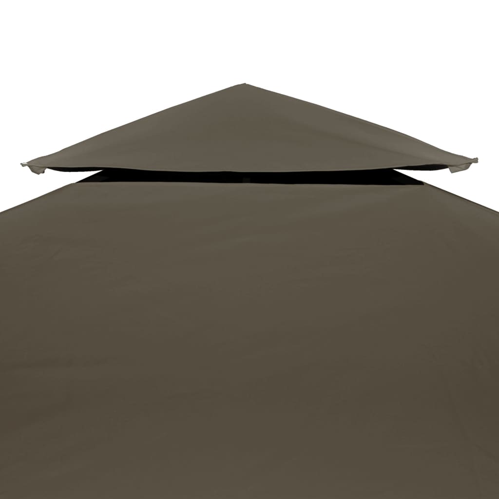 Copertura Superiore per Gazebo a 2 Strati 310g/m² 4x3m Talpa | homemem39