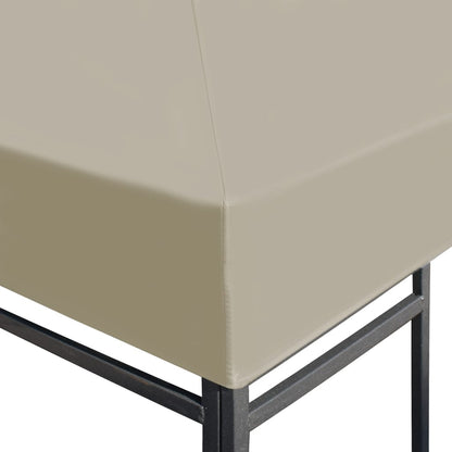 Tetto per Gazebo 310 g/m² 3x3 m Beige