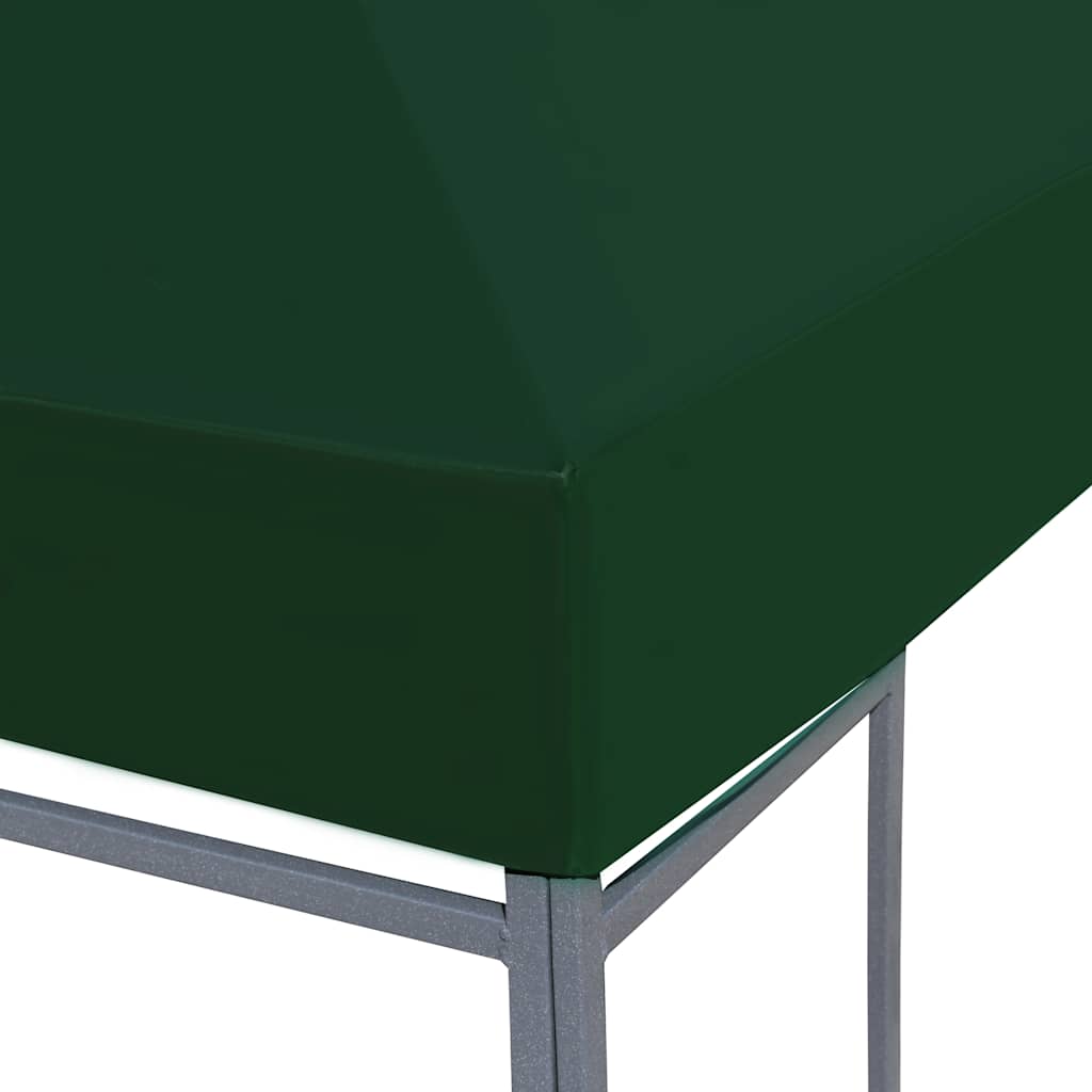 Copertura Superiore per Gazebo 310 g/m² 4x3m Verde | homemem39
