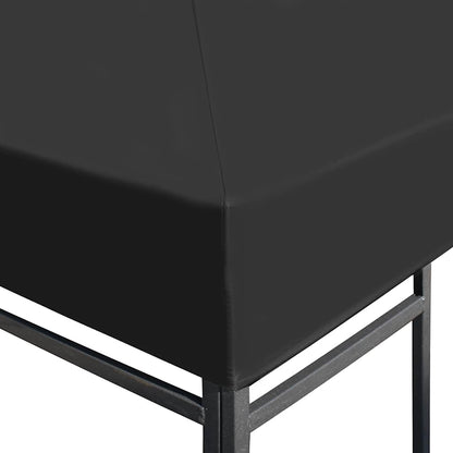 Copertura Superiore per Gazebo 310 g/m² 4x3m Grigia | homemem39