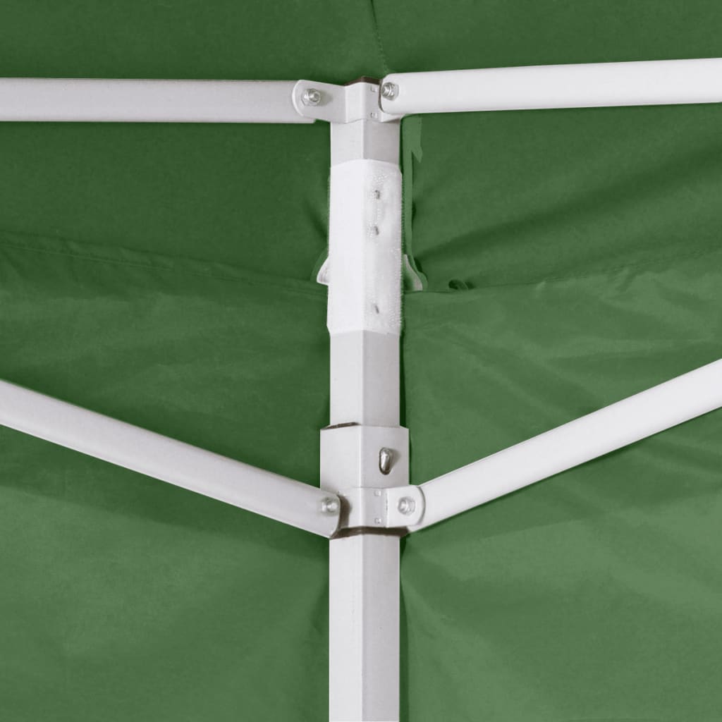 Tenda Pieghevole con 2 Pareti 3x3 m Verde | homemem39