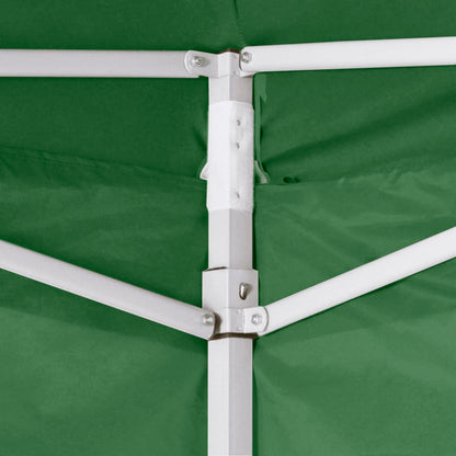 Tenda Pieghevole con 2 Pareti 3x3 m Verde - homemem39
