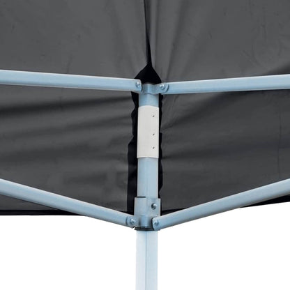Tenda Pieghevole Pop-Up con Pareti Laterali 3x6 m Antracite
