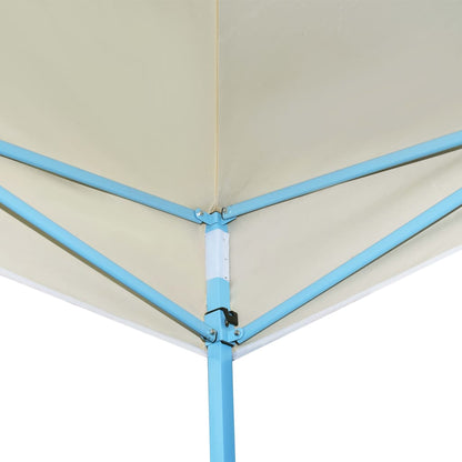 Gazebo Pieghevole Pop-Up 3x9 m Crema