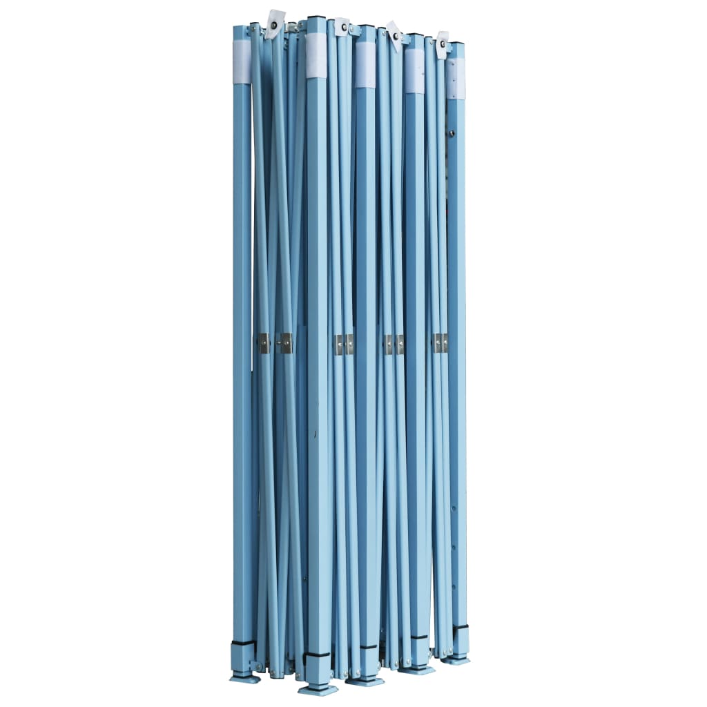 Tenda Pieghevole Pop-Up con 5 Pareti Laterali 3x9 m Crema | homemem39