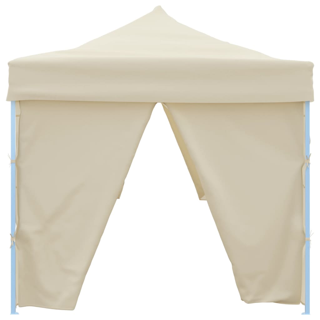Tenda Pieghevole Pop-Up con 8 Pareti Laterali 870x291x315 cm Crema - homemem39