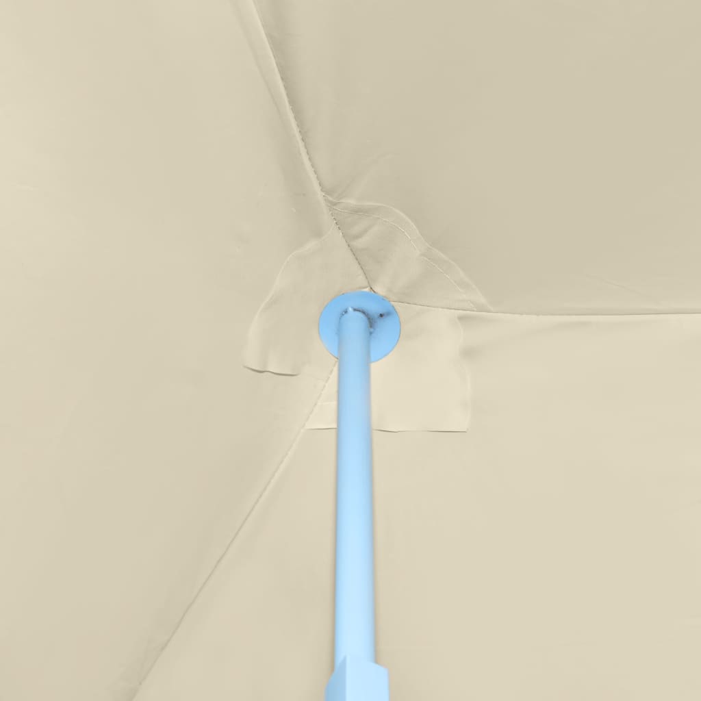 Tenda Pieghevole Pop-Up con 8 Pareti Laterali 870x291x315 cm Crema | homemem39