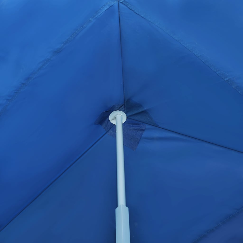 Tenda Pieghevole Pop-Up con 8 Pareti Laterali 870x291x315cm Blu