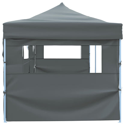 Tenda Pieghevole Pop-Up con 5 Pareti Laterali 870x291x315 cm Antracite | homemem39