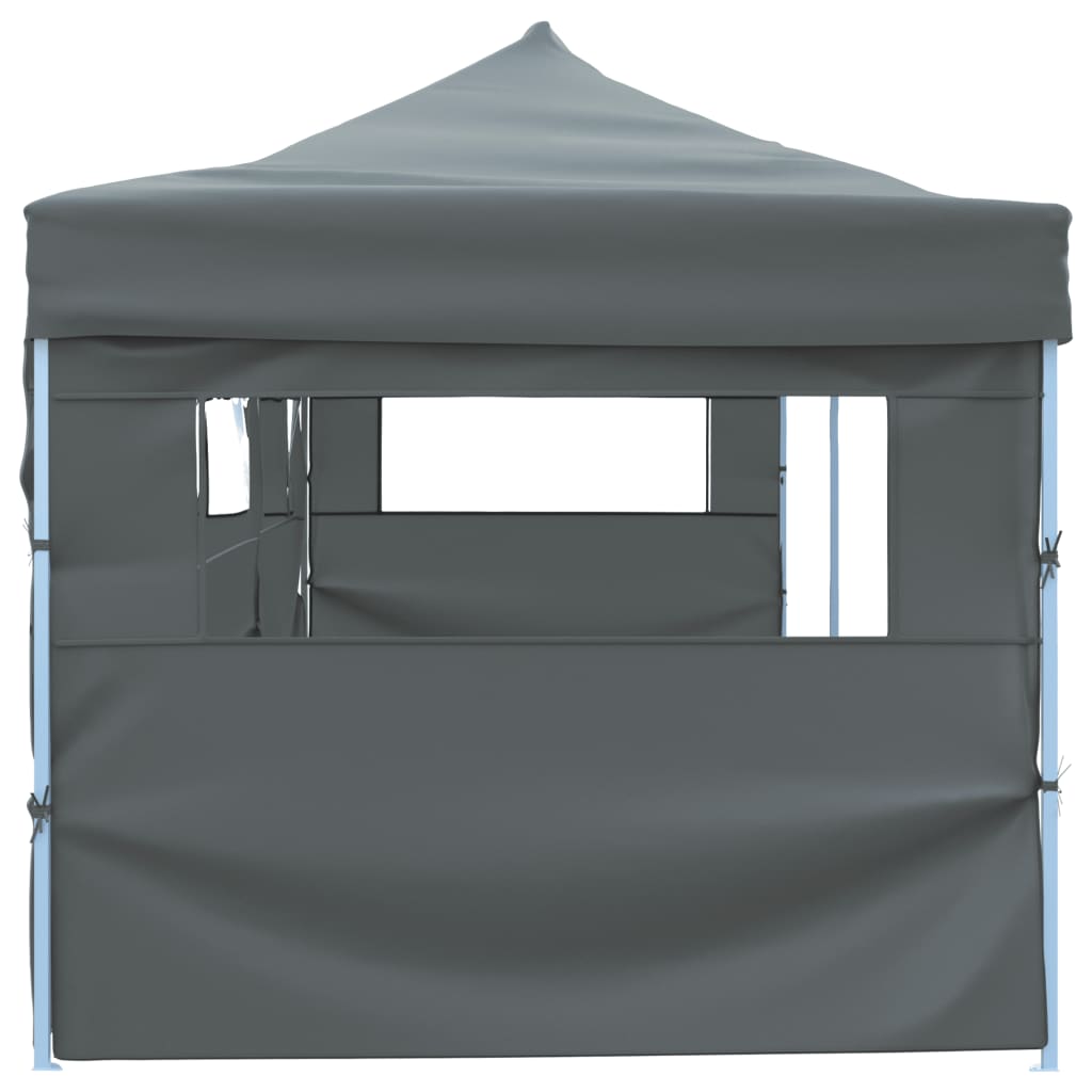 Tenda Pieghevole Pop-Up con 5 Pareti Laterali 870x291x315 cm Antracite