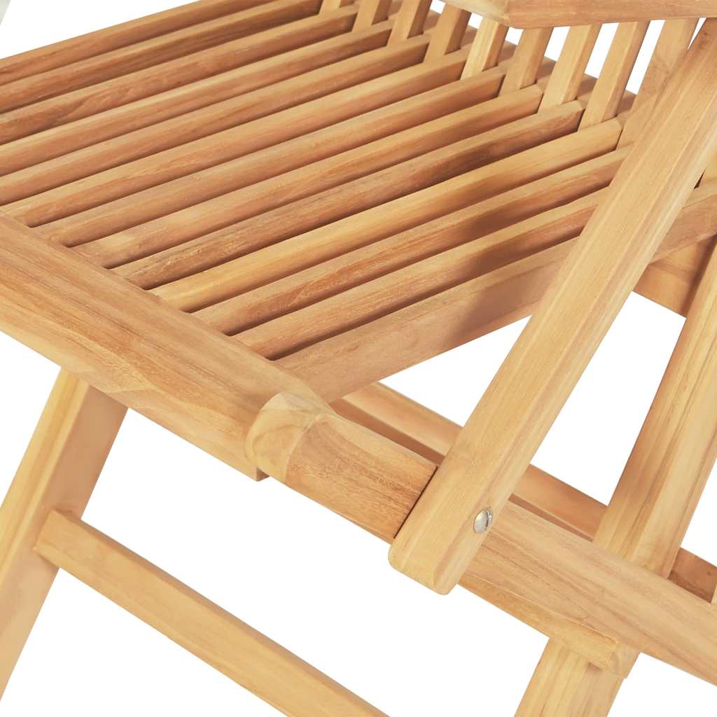Set da Pranzo per Esterni 7 pz 150-200x100x75 cm Teak Massello